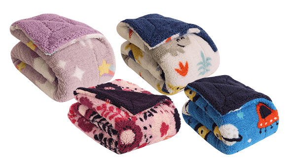 Life Comfort Kid's Sherpa Blanket 101cm x 127cm