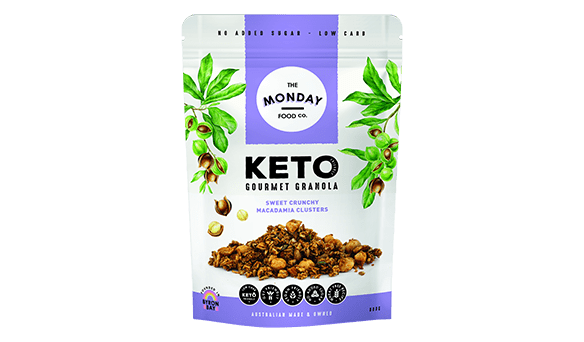 The Monday Food Co. Keto Sweet Crunchy Macadamia Clusters 800g