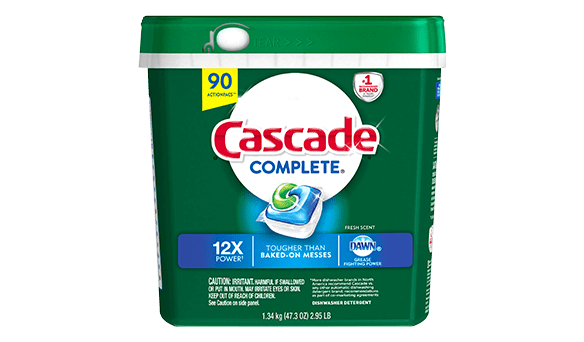 Cascade Complete Dishwashing Tablets 90 count