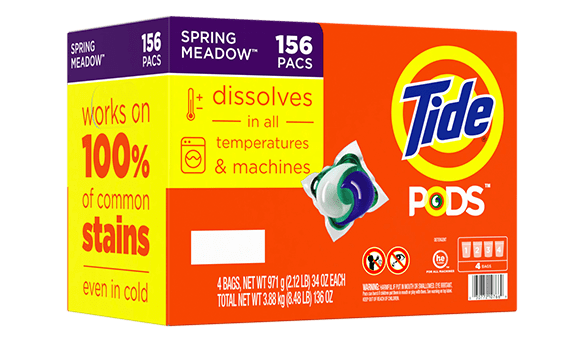 Tide Laundry Pods Spring Meadow 156 count