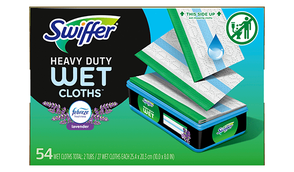 Swiffer Heavy Duty Wet Cloths 54 count