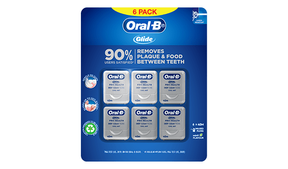 Oral B Glide Deep Clean Floss 6 x 40m