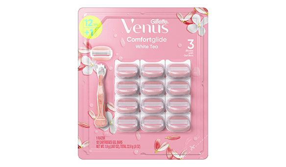 Gillette Venus Comfortglide Razor + 12 count