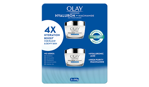 Olay Luminous Hyaluron + Niacinimide 2 x 50g