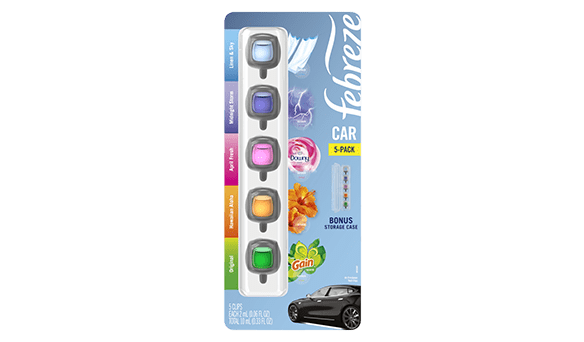 Febreze Car Mini LS 5 pack