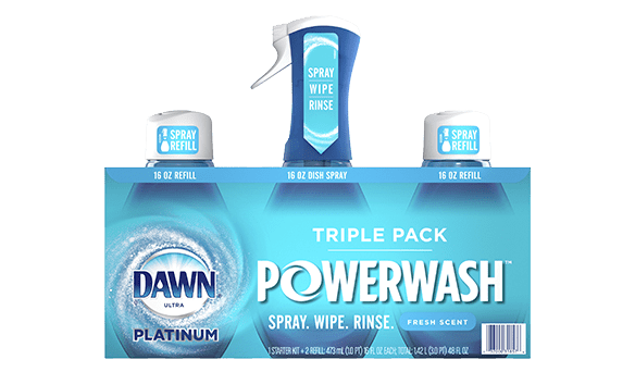 Dawn Powerwash Dish Spray 3 x 473ml