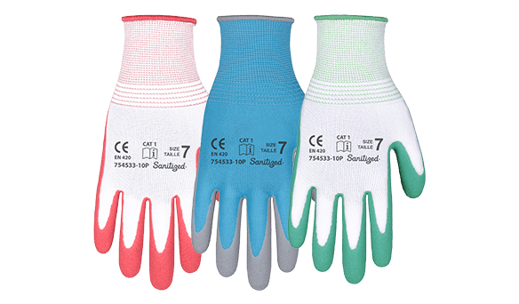 BBH Garden Glove Latex 10 pack