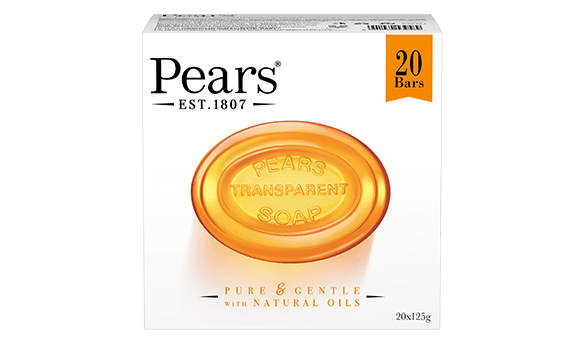 Pears Amber Bar Soap 20 x 125g