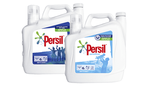 Persil Active Liquid and/or Sensitive Liquid 6L