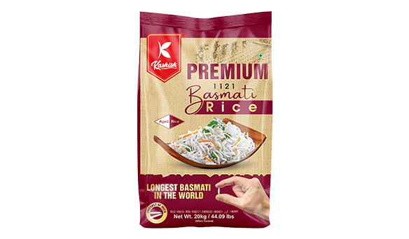 Kashish Premium Basmati 20kg