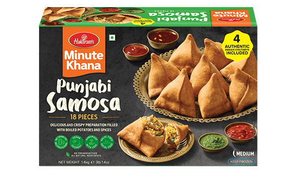 Haldiram’s Punjabi Samosa 18 pack, 1.4kg