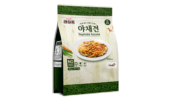 Jin Ga Ne Korean Vegetable Pancake 10 pack, 1kg