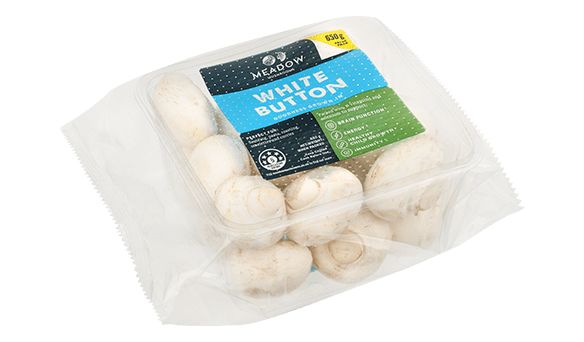 White Button Mushrooms 650g