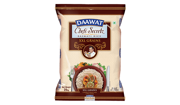 Daawat Chef's Secretz Basmati Rice 20kg