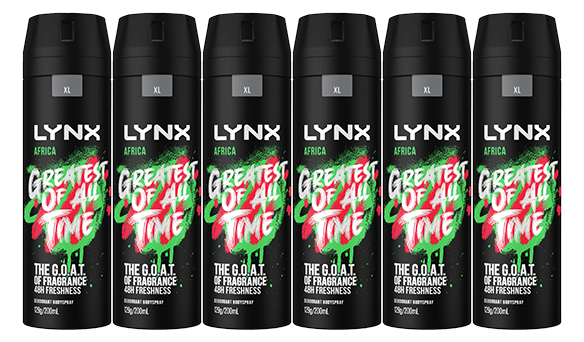 Lynx Deo Africa 6 x 200ml