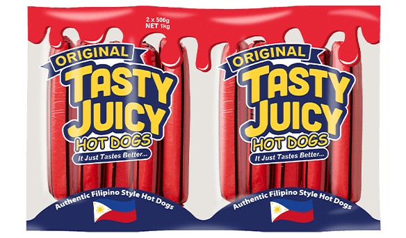 Tasty Juicy Filipino Style Hot Dogs 1kg