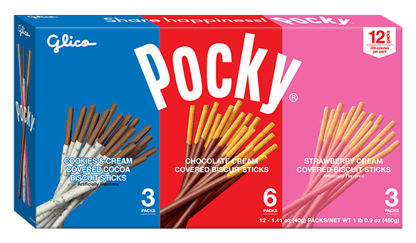 Glico Pocky Variety Pack 12 x 40g