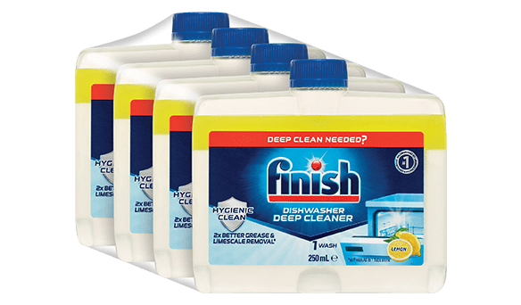 Finish Dishwasher Cleaner 4 x 250ml