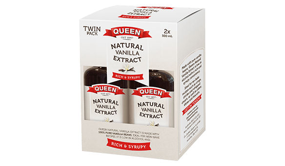 Queen Vanilla Extract 2 x 300ml