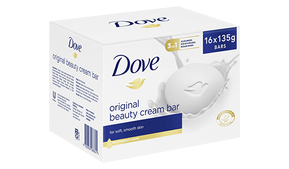 Dove Bar Soap 16 x 135g