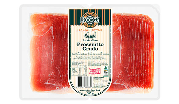 Bodega
Prosciutto
2 x 250g