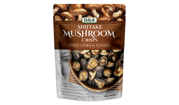 DJ&A Shiitake Mushroom Crisps 225g