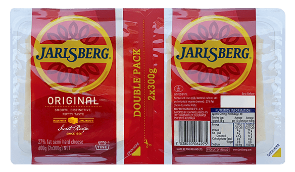 Jarlsberg Cheese Sliced 2 x 300g