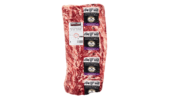 Kirkland Signature Grain Fed Beef New York Striploin Vacuum Pack