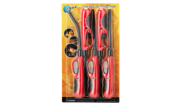 X-Lite Flexible Gas Lighters 5 pack