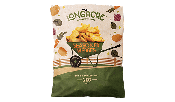 Longacre Seasoned Wedges 2kg