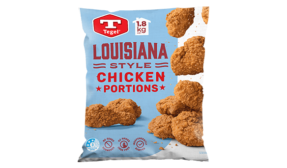 Tegel Louisiana Style Portions 1.8kg