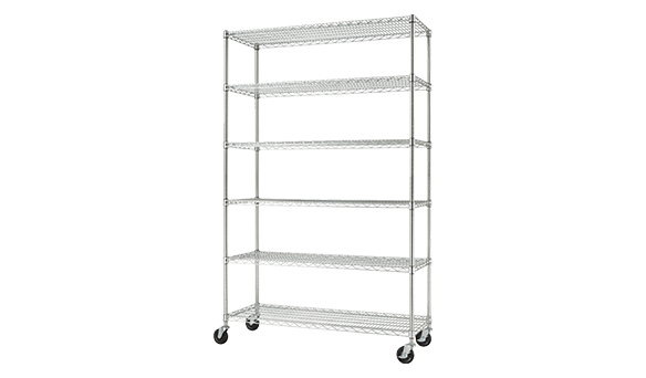 Trinity 6 Tier Wire Shelf Rack