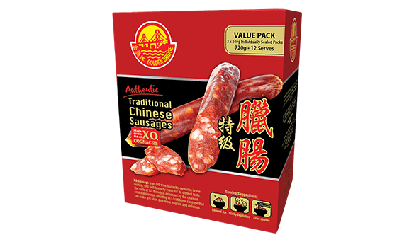 Golden Bridge XO Chinese Sausages 720g