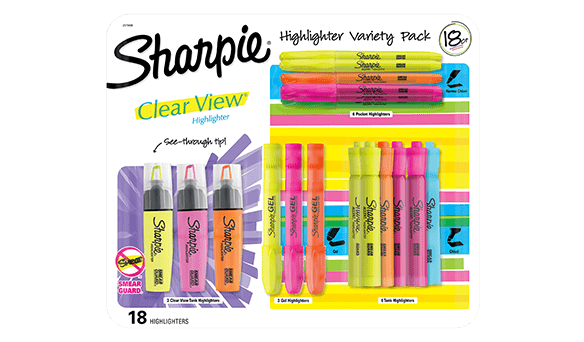 Sharpie Highlighters Variety Pack 18 pack